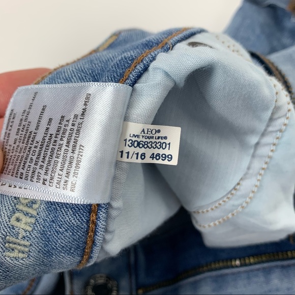 American Eagle Women’s Hi-Rise Shortie Size 6 - Picture 6 of 6